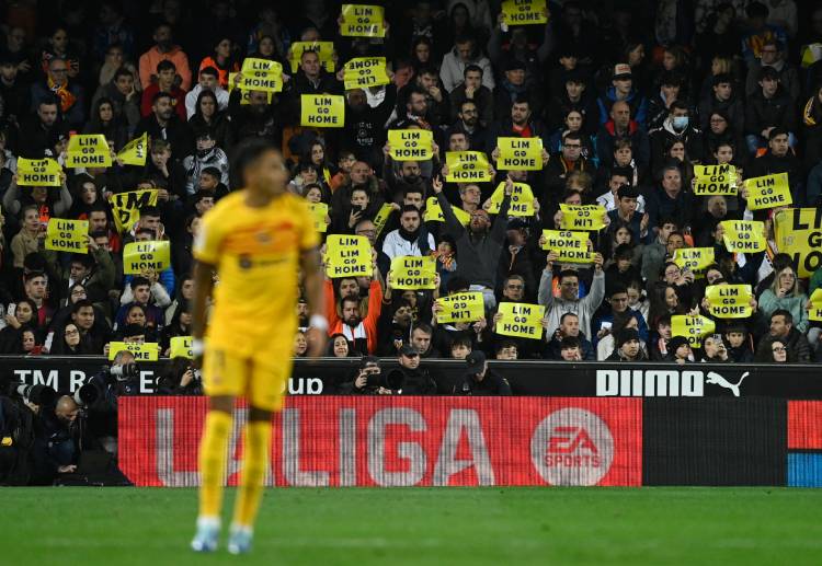 Valencia are only three points away from European football, sitting at the seventh spot in the La Liga standings