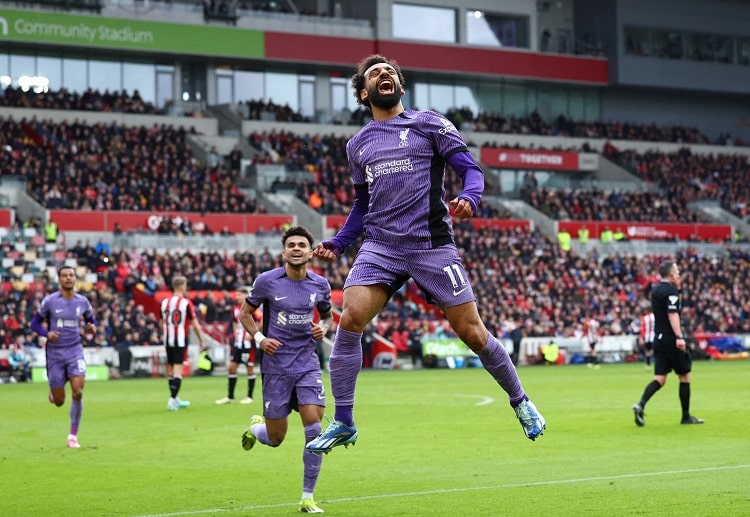 Mohamed Salah scored a goal in Liverpool's recent Premier League match against Brentford