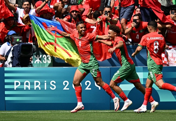 Morocco's Soufiane Rahimi has already scored six goals in the Olympics 2024