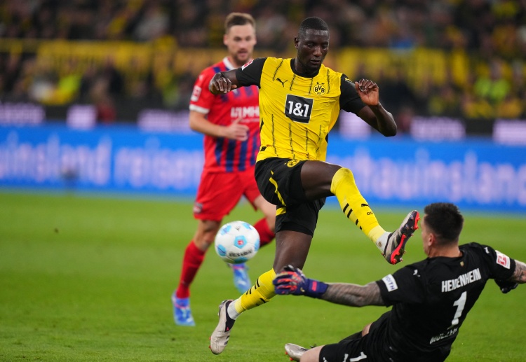 Guirassy thi đấu cho Dortmund ở Bundesliga mùa này