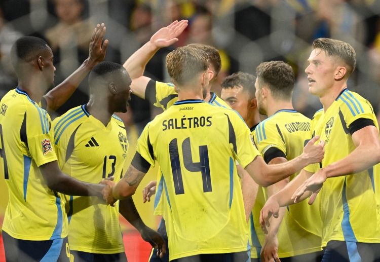 Both Sweden and Slovakia remain unbeaten in their UEFA Nations League group so far