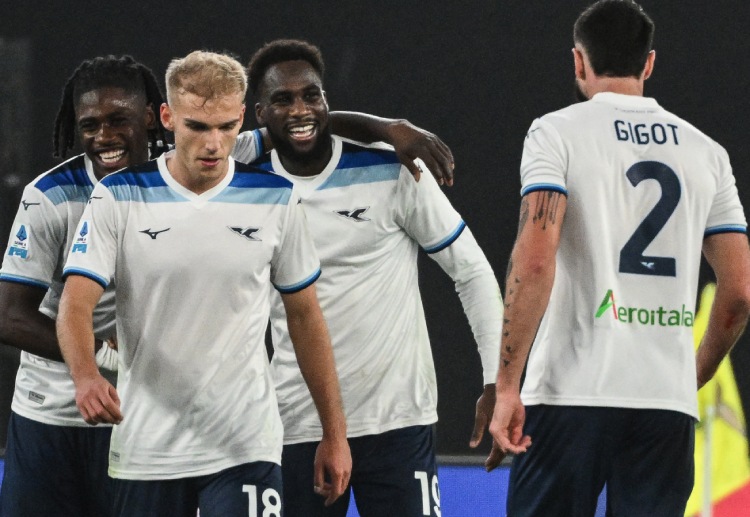 Lazio đang dẫn đầu ở vòng phân hạng Europa League