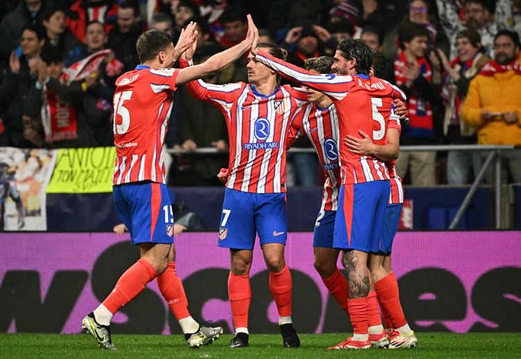 Atletico Madrid xếp thứ 2 BXH đến trước vòng 21 La Liga 2024/25