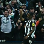 英超联赛 伊萨克进球是纽卡终结低迷的关键。