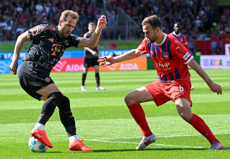 德甲联赛 拜仁本轮若胜，而勒沃库森失分，将提前三轮登顶，凯恩有望收获生涯首冠