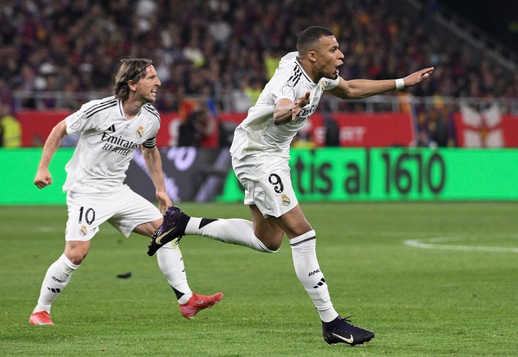 Kylian Mbappe has given Real Madrid hope with a second-half equaliser in the Copa del Rey final against Barcelona