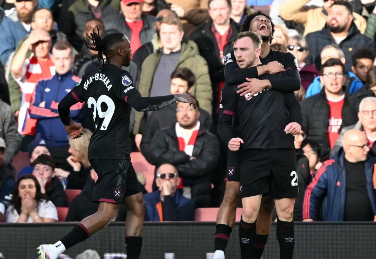 英超联赛 西汉姆联的进攻主要依赖于鲍文,这位球员本赛季已经攻入9球。