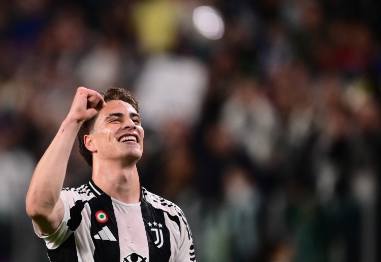 意甲联赛 裁判在VAR确认后将伊尔迪兹罚下，尤文被迫在下半场以少打多。