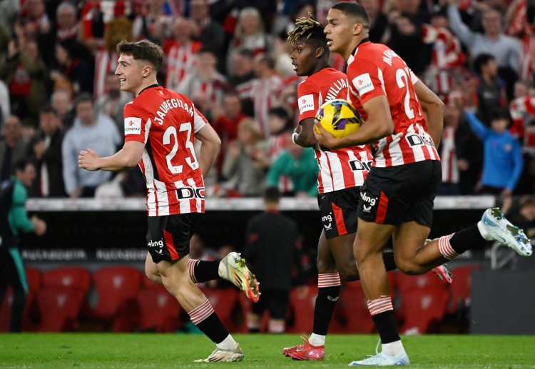 西甲联赛 尽管有诸多转会传闻缠身,尼科·威廉斯仍将继续出现在毕尔巴鄂的比赛阵容中。