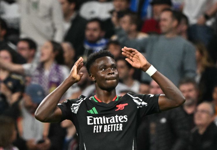 英超联赛 萨卡本赛季打入12球并送出13次助攻，是阿森纳进攻端的绝对核心。