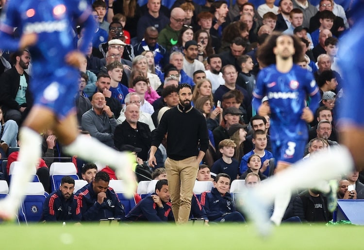 英超联赛 阿莫林执教的曼联联赛八轮不胜，状态持续低迷