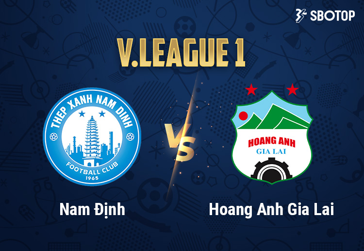 Nam Định đang dẫn đầu trên BXH V.League