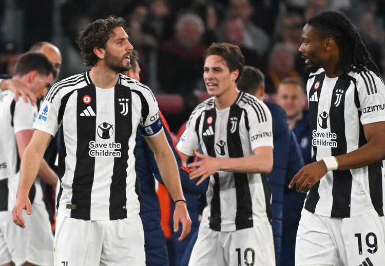 意甲联赛 小孔塞桑造点，洛卡特利点射破门，尤文重新占优。