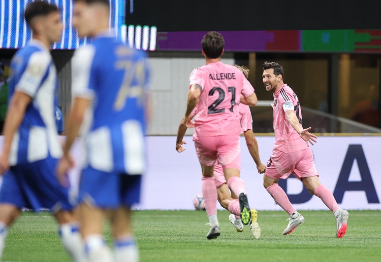 Lionel Messi scores Inter Miami's winning goal against Porto in their latest Club World Cup match