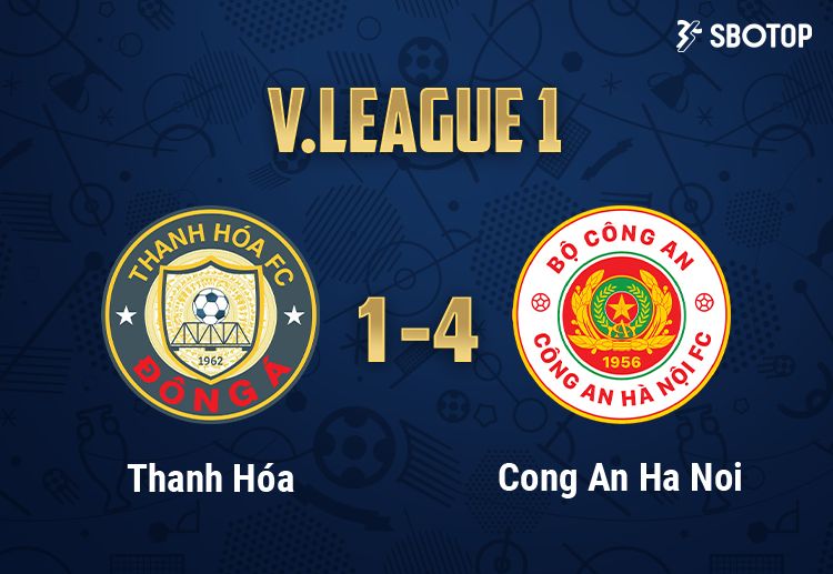Công An Hà Nội giành chiến thắng quan trọng cho tấm HCĐ V.League
