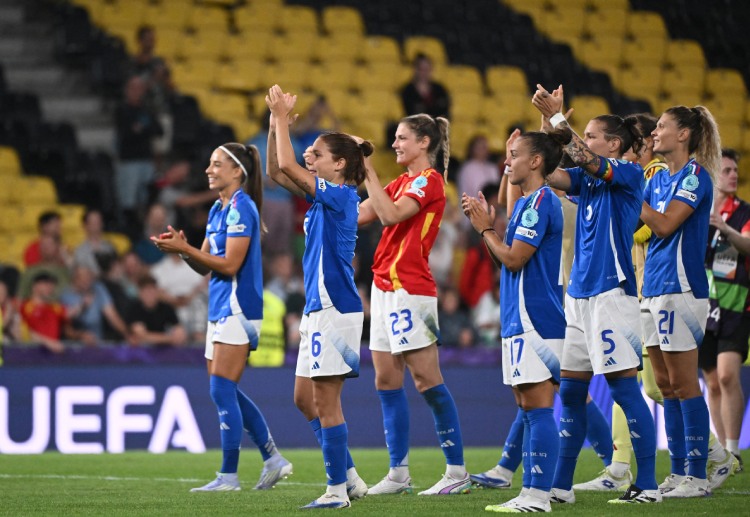 อิตาลี ชวดคว้าแชมป์กลุ่ม B ฟุตบอลยูโรหญิง 2025