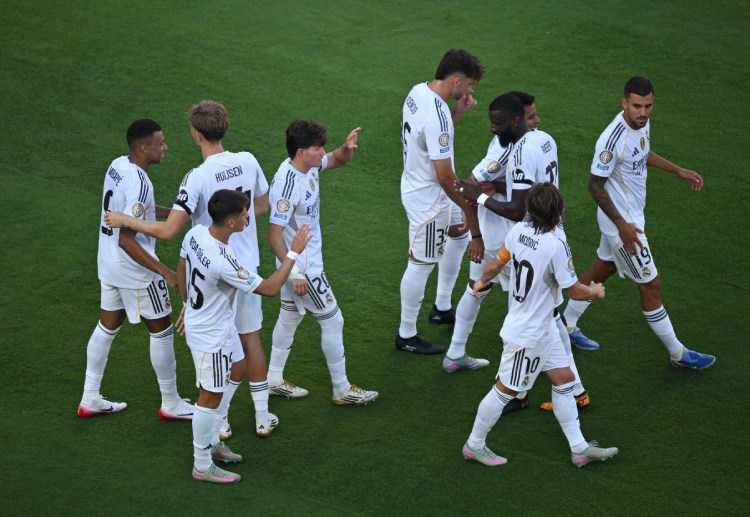 Real Madrid ra sân ở trận đấu vòng bán kết Club World Cup 2025