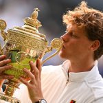 Jannik Sinner has dominated rival Carlos Alcaraz to win his first Wimbledon title