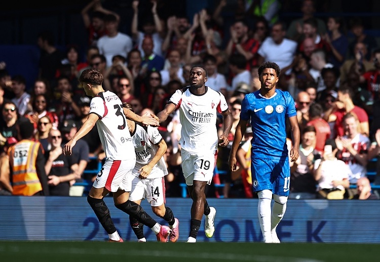 Statistik Chelsea vs AC Milan di laga club friendly