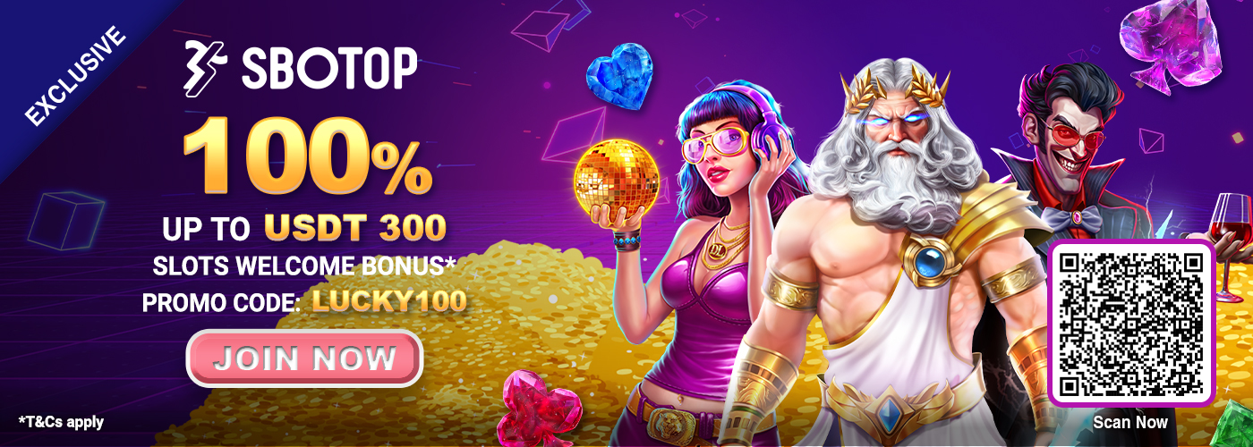 100% Slots Welcome Bonus 