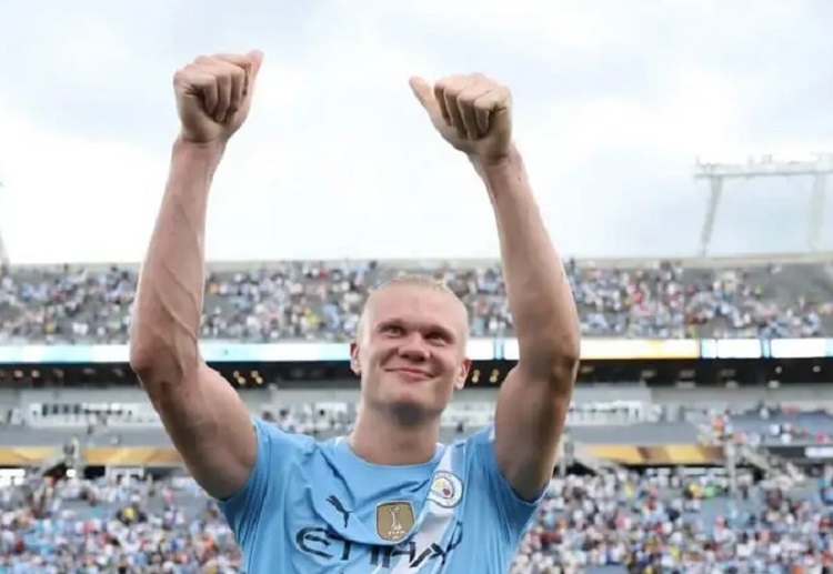 Erling Haaland sedang berkarir di Premier League