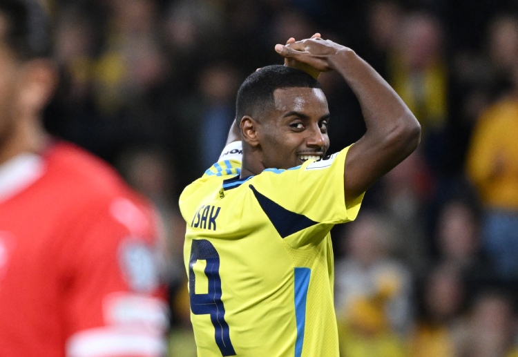 世界杯预选赛 伊萨克与约克雷斯的锋线组合未能发挥作用,瑞典进攻依然未能形成威胁。