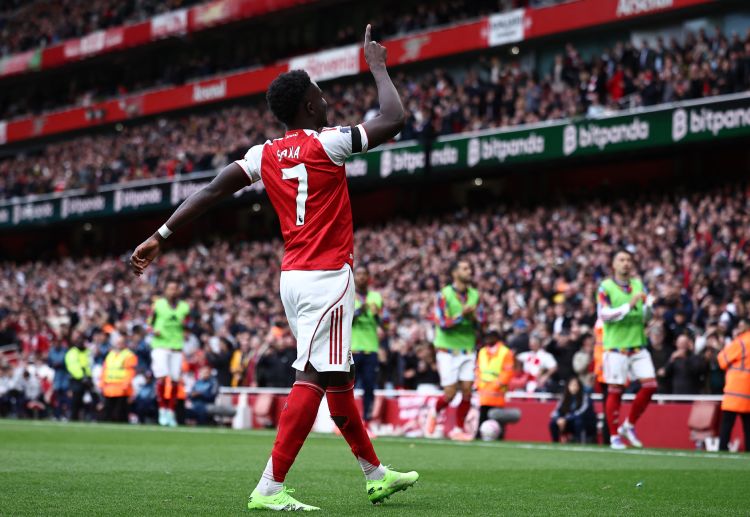 프리미어리그: 부카요 사카는 아스널의 마지막 풀럼 전에서 골을 넣었다