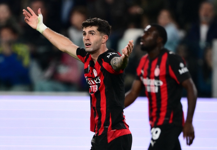 意甲联赛 普利希奇点球失误，AC米兰未能带走胜利。