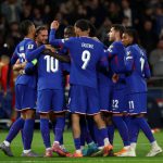 世界杯预选赛 法国以3比0战胜阿塞拜疆，姆巴佩、拉比奥特和托万相继破门，助球队延续连胜纪录。