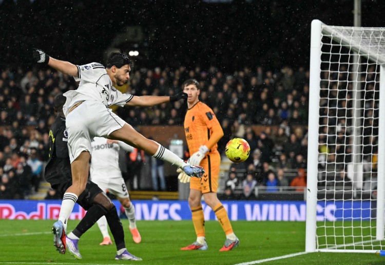 英超联赛 上周末面对桑德兰，希门尼斯在补时阶段打入制胜球，帮助富勒姆拿到关键三分。