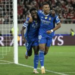 欧冠联赛 姆巴佩连进四球，率领皇马首次在希腊客场取胜