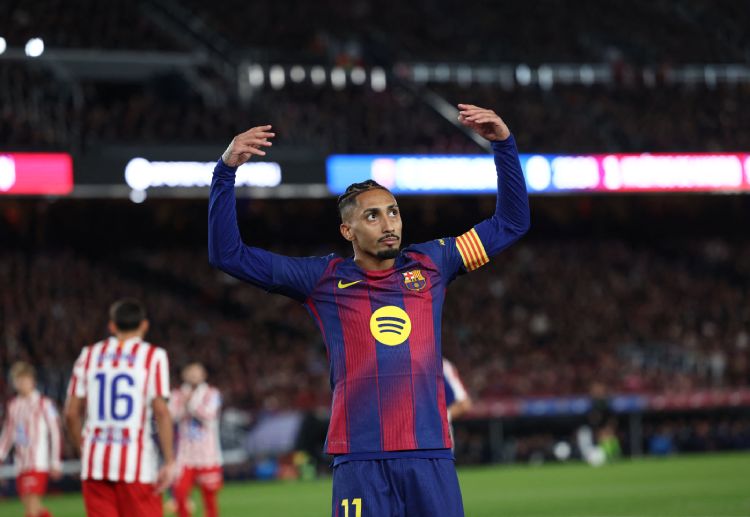 Barcelona’s Raphinha has already scored six goals in La Liga this season