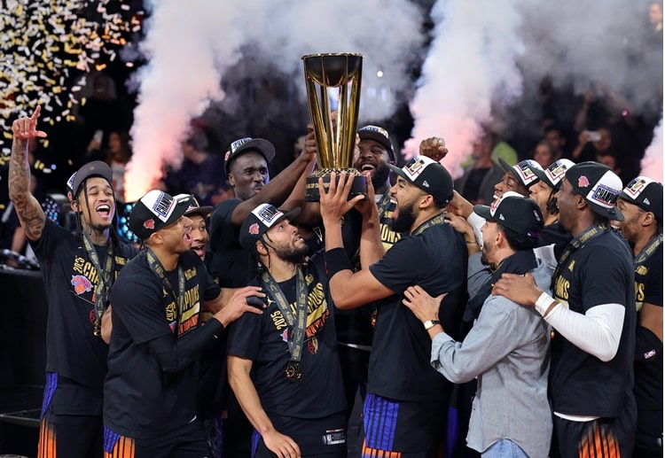 The New York Knicks are NBA Cup champions after defeating the San Antonio Spurs