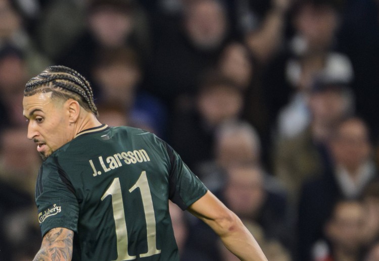 欧冠联赛 本赛季乔丹·拉尔森为哥本哈根出战35场,贡献8球4助攻,状态出色。