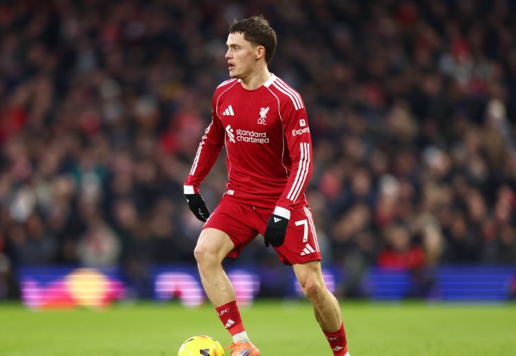 플로리안 비르츠는 리버풀이 풀럼에 비길 때 프리미어리그 2호 골을 넣었다.