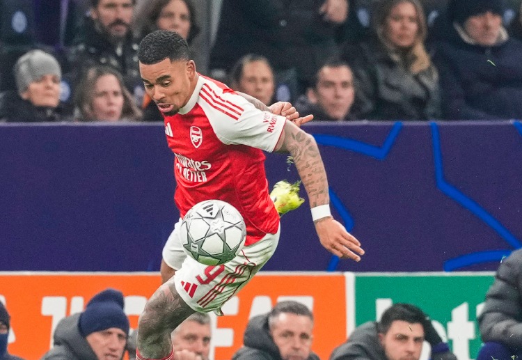 英超联赛 加布里埃尔·热苏斯的双响表现令阿森纳进攻更具威胁。