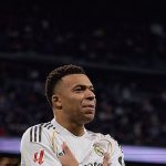 Kylian Mbappe scored in Real Madrid’s last La Liga match against Villarreal