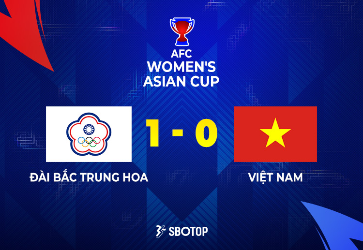 Tuyển nữ Việt Nam thua lượt trận thứ hai ở vòng bảng AFC Women's Asian Cup