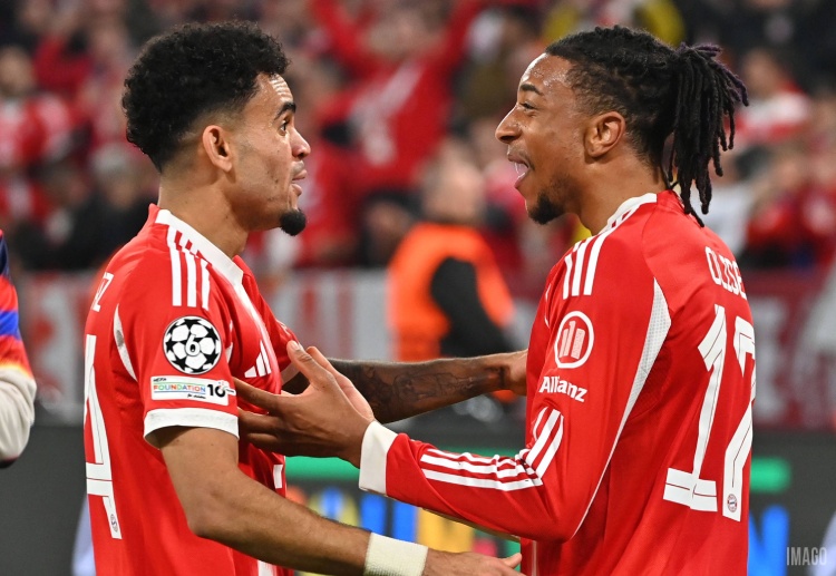 欧冠联赛 凯恩破门后庆祝进球