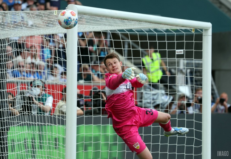 Stuttgart's Alexander Nubel has made huge saves to hinder Hoffenheim from winning in recent Bundesliga clash