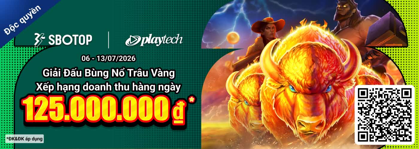 Giải Đấu Bùng Nổ Trâu Vàng Playtech
