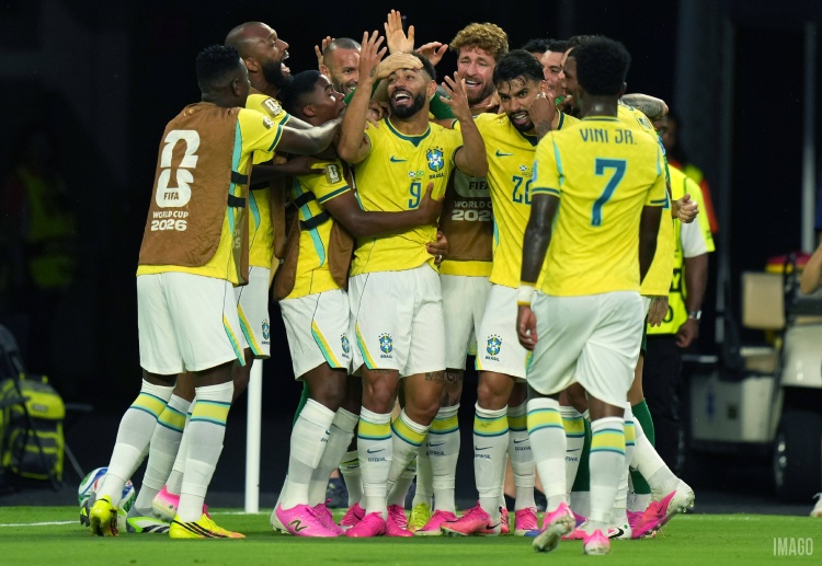 Matheus Cunha marcou mais um gol para o Brasil durante a partida contra a Escócia pela Copa do Mundo de 2026
